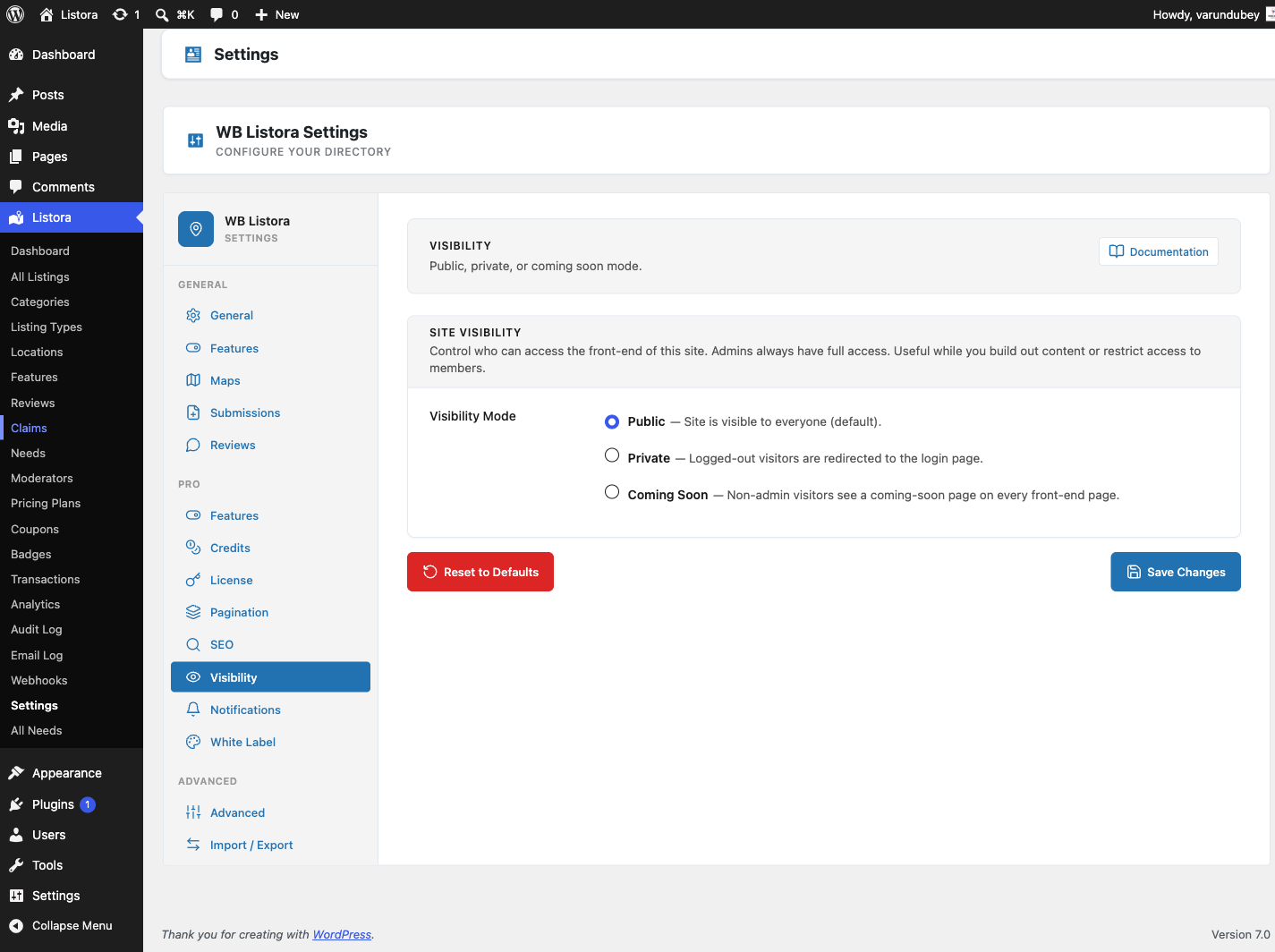 Coming Soon - screenshot from the modernized 1.0.5 site