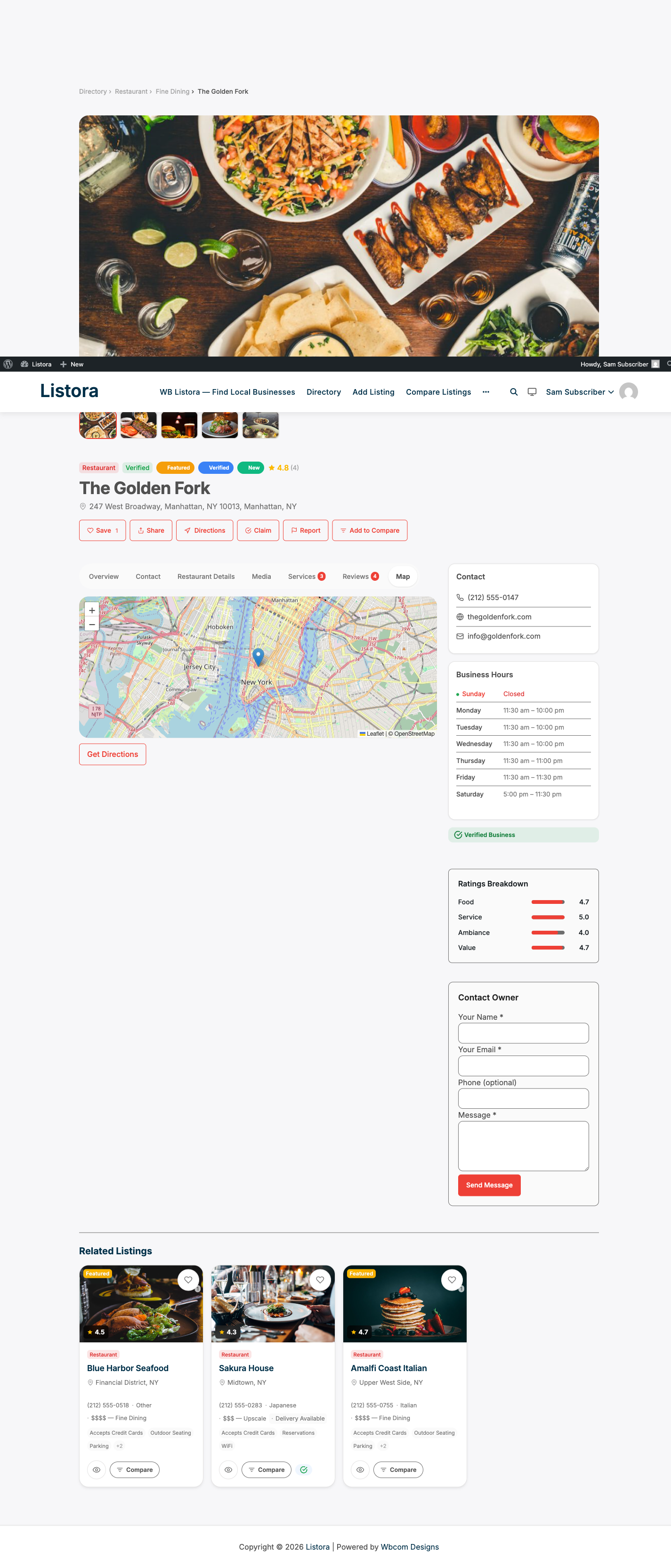 Google Maps - screenshot from the modernized 1.0.5 site