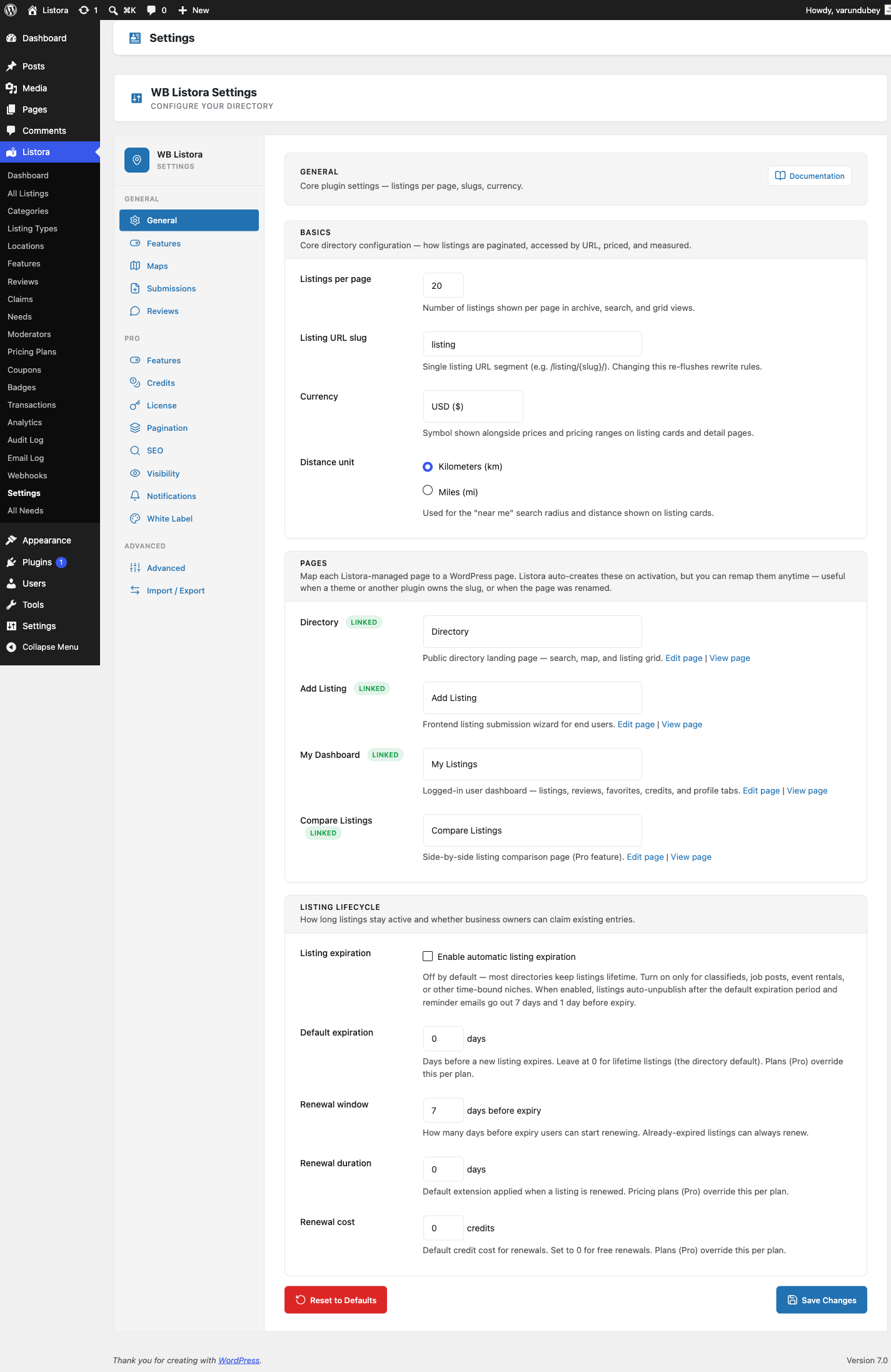 Migrate From Listingpro - screenshot from the modernized 1.0.5 site